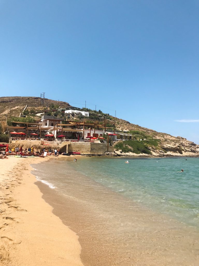 Mykonos Ftelia Beach